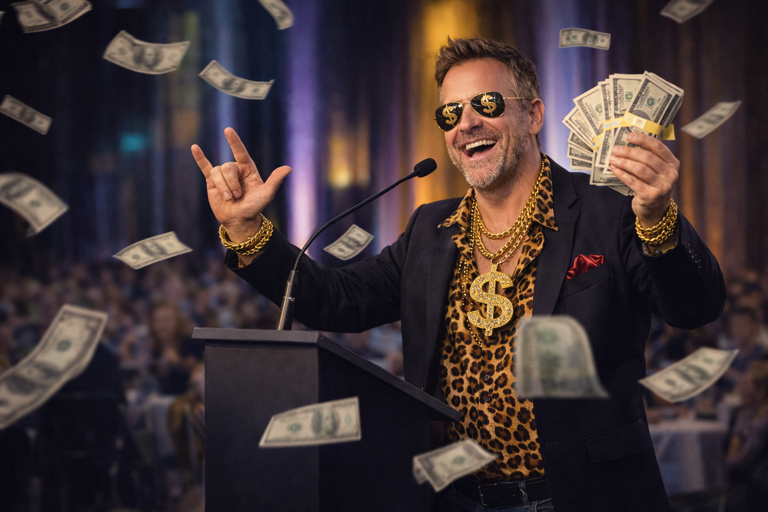 Moderering och scenframträdande med Tomas Bonderud